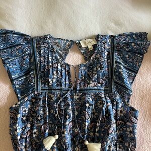 Cleobella floral blouse, worn once